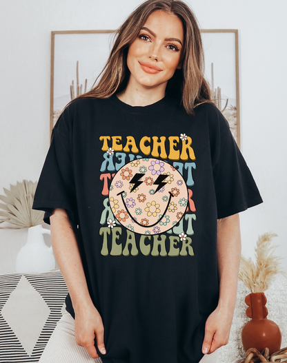 Teacher Smiley Tee