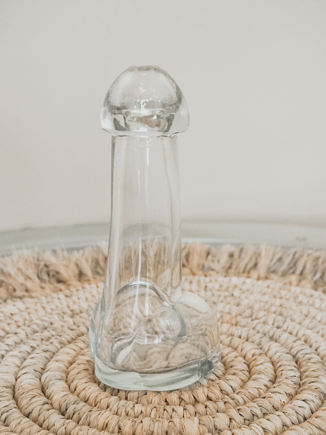 Glass Peen Bottle